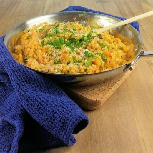 Pumpkin Pepper Pearl Couscous