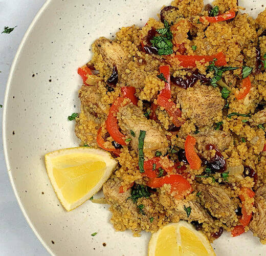 Mediterranean Chicken Couscous