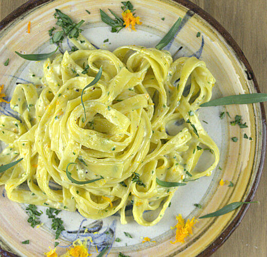 Creamy Pasta with Citrus and Tarragon