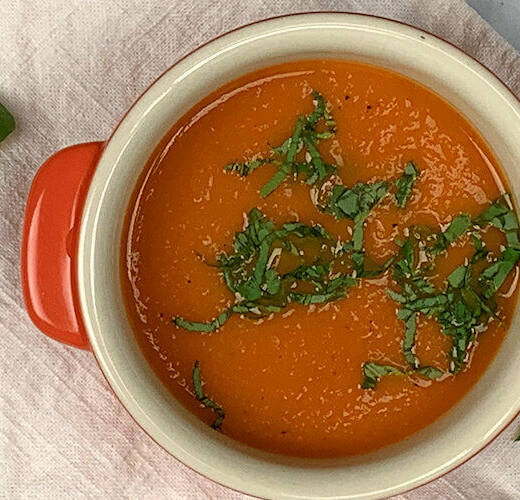 Caribbean Citrus Tomato Soup