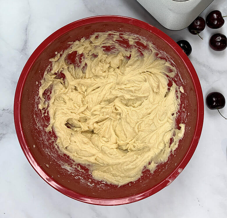 bowl with batter