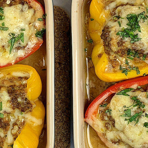 Classic Beef Stuffed Peppers