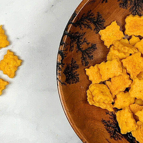 Homemade Cheez-its