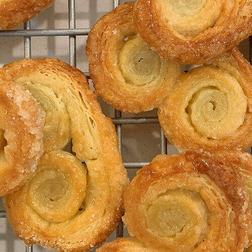 Classic French Palmiers