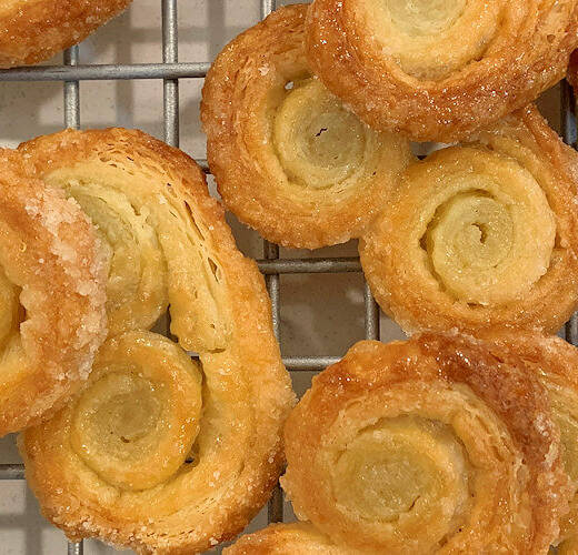 Classic French Palmiers