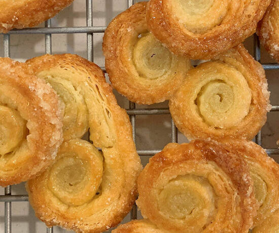 Classic French Palmiers