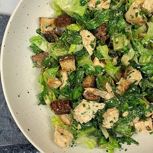 Grilled Chicken Caesar Salad