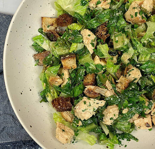 Grilled Chicken Caesar Salad