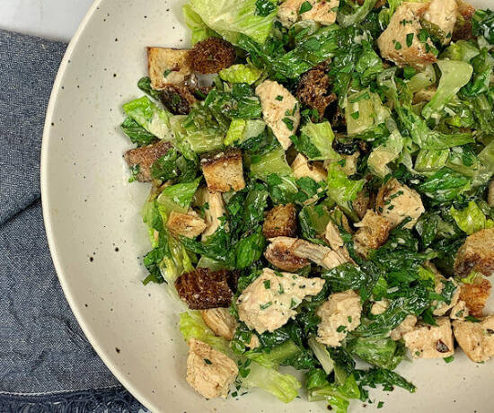 Grilled Chicken Caesar Salad