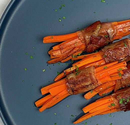 Prosciutto Wrapped Carrots