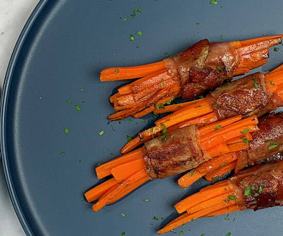 Prosciutto Wrapped Carrots