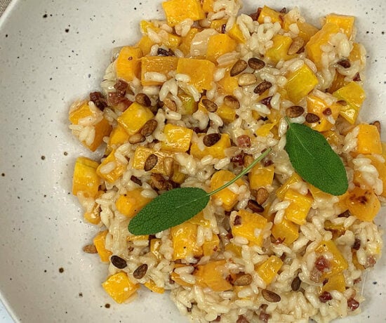 Risotto with Butternut Squash