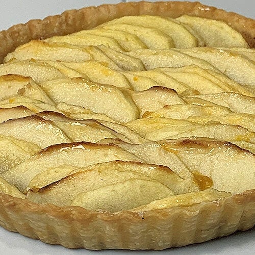 Thin French Apple Tart for Two