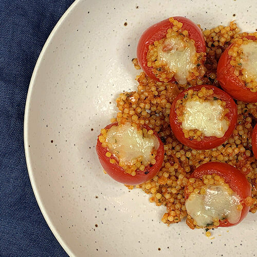 Tomatoes Stuffed with Pastina