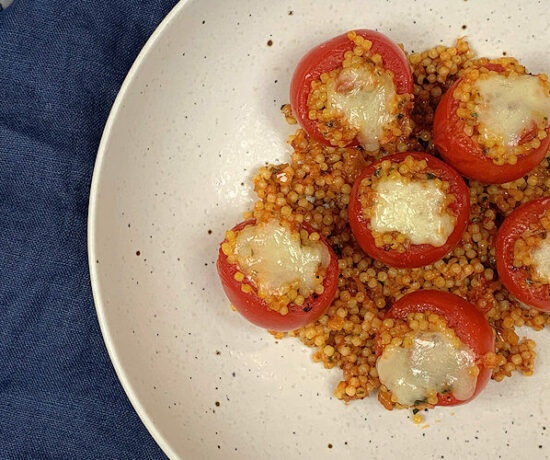 Tomatoes Stuffed with Pastina