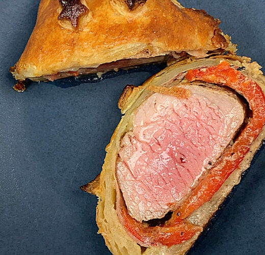 Pork Wellington for Two