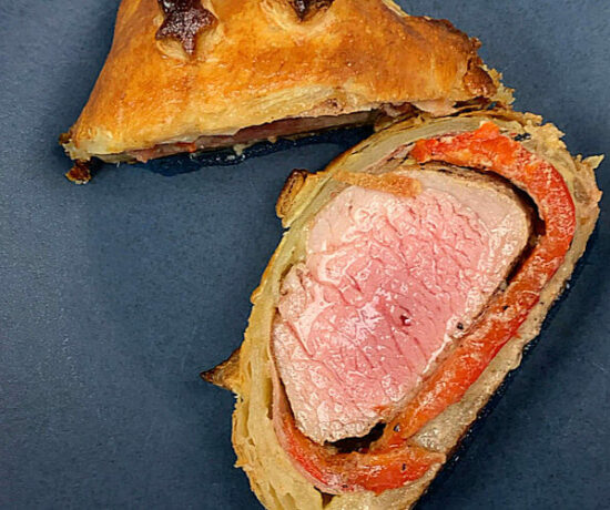 Pork Wellington for Two