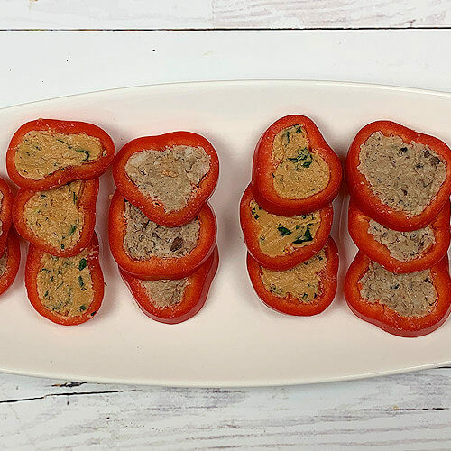 Pate Stuffed Peppers