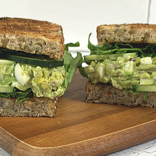 Avocado Egg Salad Sandwich