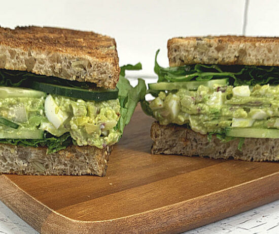 Avocado Egg Salad Sandwich