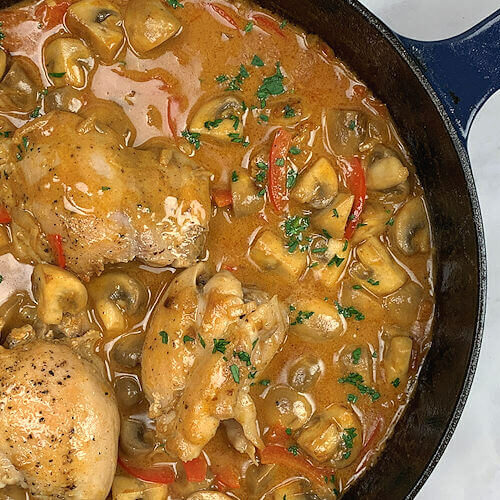 Chicken Stroganoff