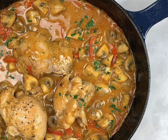 Chicken Stroganoff