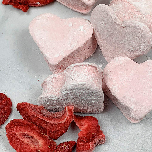 Strawberry Marshmallows